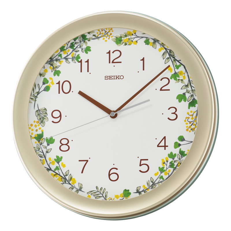 Horloge murale QXA777, Vert