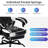 Inbox Zero Adjustable Reclining Ergonomic Swiveling PC & Racing Game Chair with Footrest-1501476940