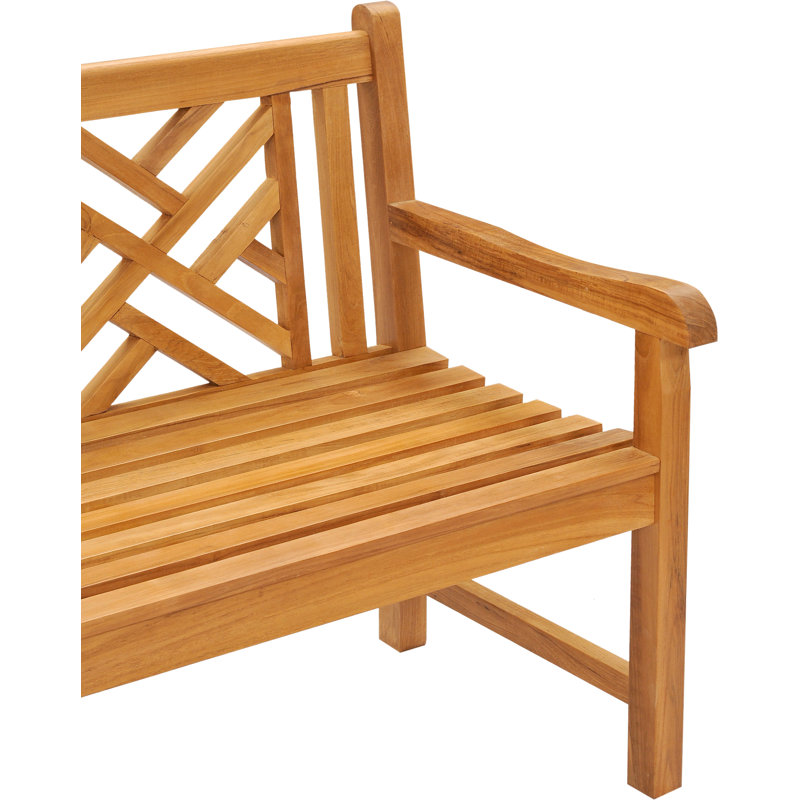 Acworth Outdoor Teak Bench, 71" W x 26" D