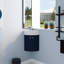 Ensemble de meuble-lavabo de coin pour salle de bain en coin