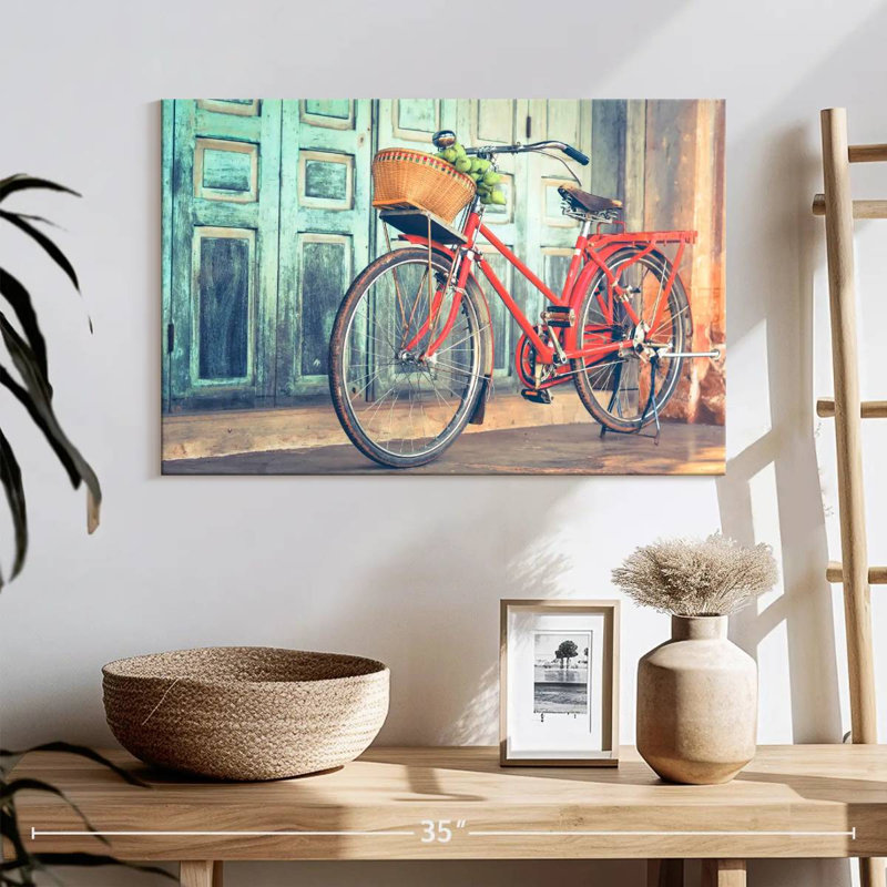 Vélo rouge Mehar Hipster, H 16 po x l 24 po