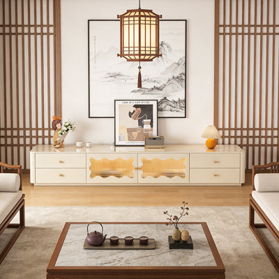 Luxury Minimalist Storage TV Stand