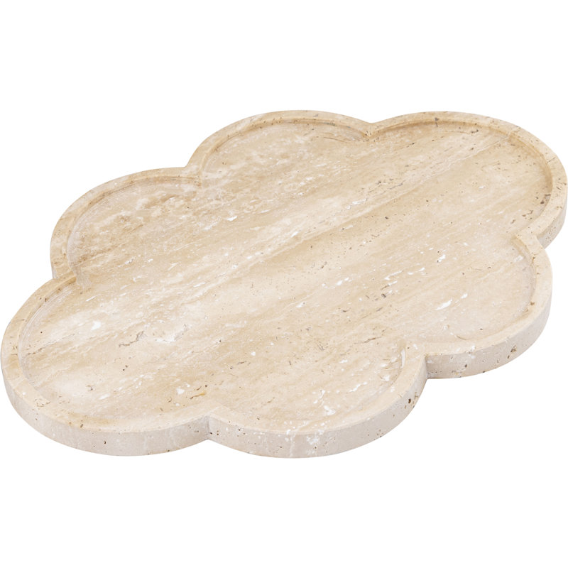 Rimini Travertine Tray, Travertine
