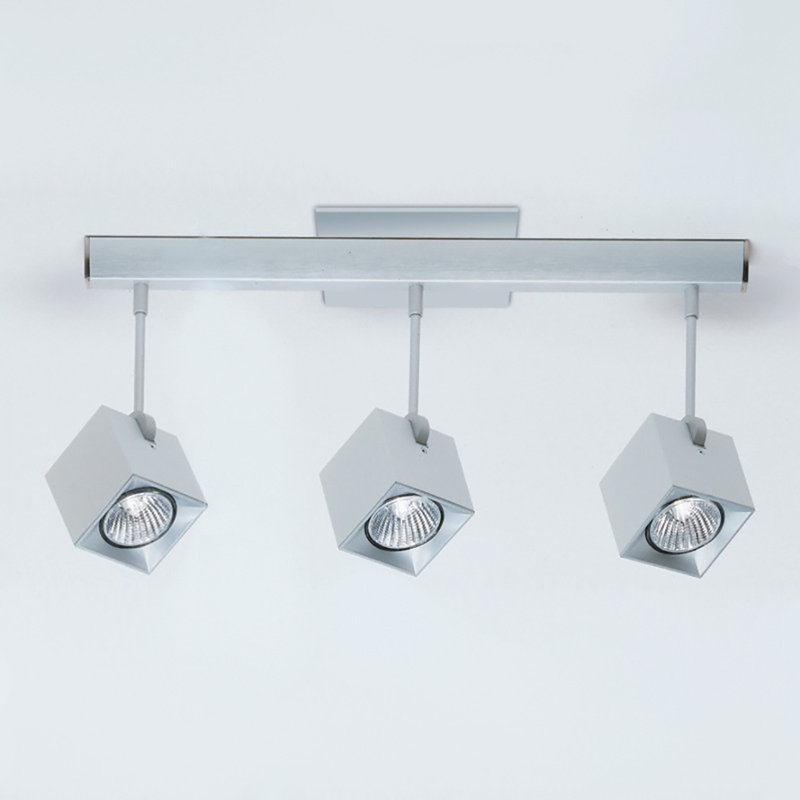 Dau 3 - Light 20.5" Cluster Rectangle Semi Flush Mount