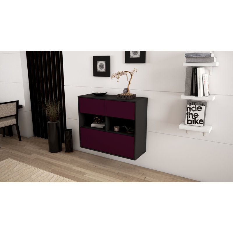 Rowles 92cm Sideboard, Purple
