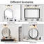 Éclairage pour meuble-lavabo avec verre blanc givré-97789391-97789393