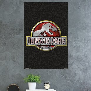 Dinosaur Volcano Wall Decal for Kids Room Jurassic Park- Dino peel&stick  wall sticker, Dinosaurs Jurassic Park