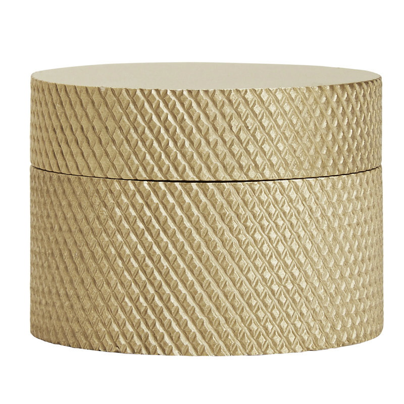 Transcendent 1 1/4" Diameter Round Knob, Matte Gold