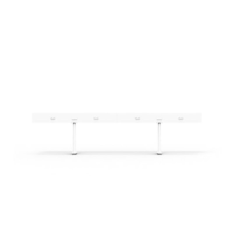 Rail électrique pour rampe (relevage), H 23,5 po x l 50 po x P 14,5 po, Blanc