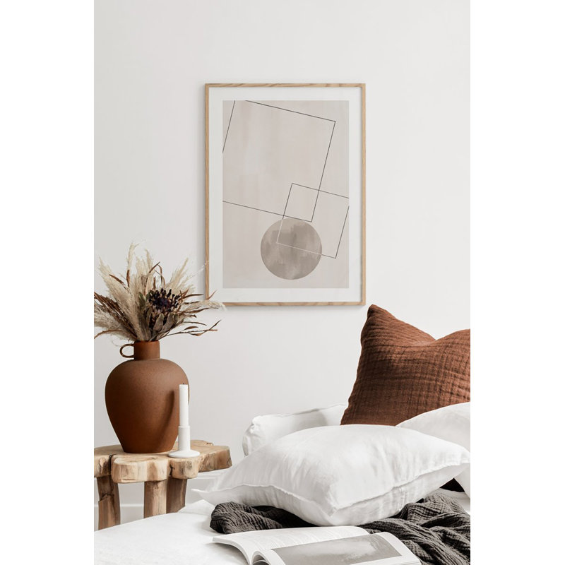 Superbe peinture décorative en panneau de fibres à densité moyenne, 12,9 po x 18,9 po | Cadre 100% bois massif (épaisseur: 0,8 pouce) | L'impression numérique vibrante, parfaite pour la décoration intérieure et les murs de galerie, ajoute élégance et style à n'importe quelle pièce