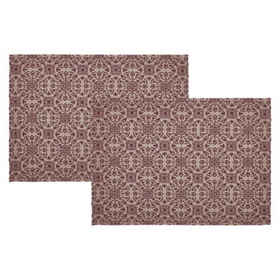   Custom House Geometric Rectangle Placemat