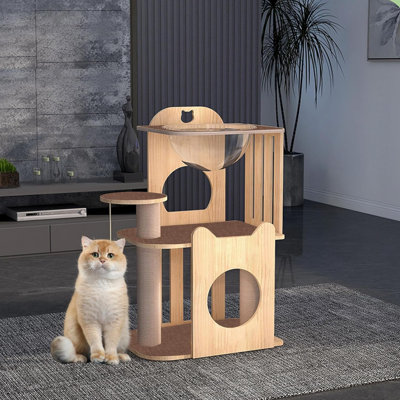 Trimmable Cat Scratching Post Carpet Covered 78.7”X15.8” Self-Adhesive Cat Tree Shelves Replacement Parts Mat Cat Scratcher For Cat Tree Shelves Steps Couch Furniture DIY Protector