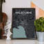 Melbourne City Map - No Frame Print-176346460