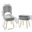 Solid Wood Accent Stool-2081465521