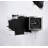 Block Alarm Clock Stainless Steel / Black Index-11761902