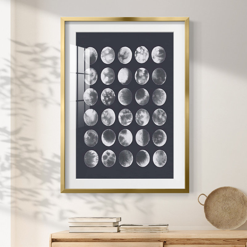 «Many Moons IV», reproduction encadrée