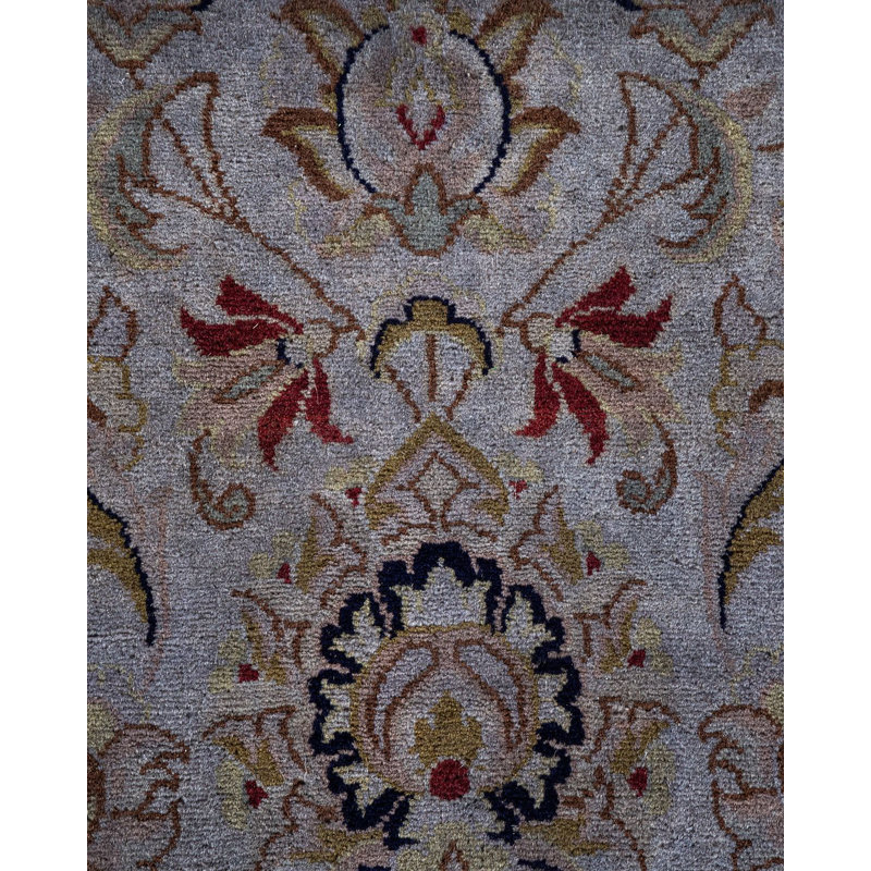 Yarleth One-of-a-Kind 8' X 10' New Age Wool Area Rug Grey