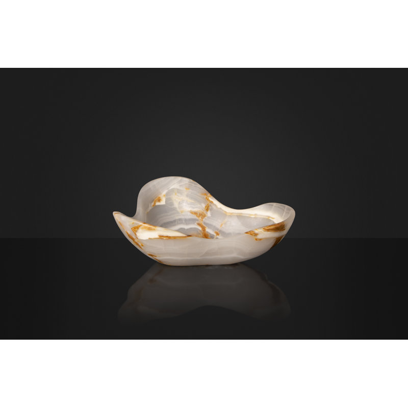 Handmade Onyx Decorative Bowl