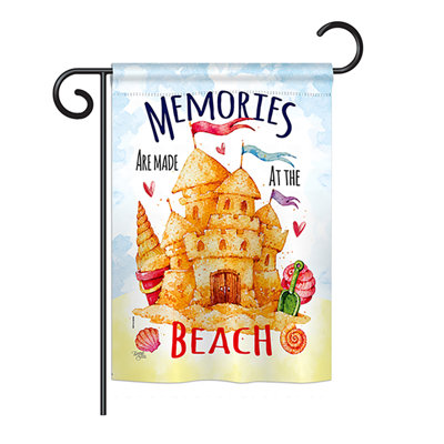 Double Sided 18.5'' H x 13'' W Polyester Garden Flag