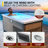 Iroquois 67 In. 1-Person Mono-Jet All-In-One Cold Plunge Ice Bath/Hot Tub With Built-In Chiller/Heater In Chestnut