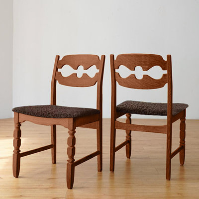 Chaise de salle à manger Vintage American