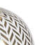 Herringbone Handmade Ceramic Ginger Jar