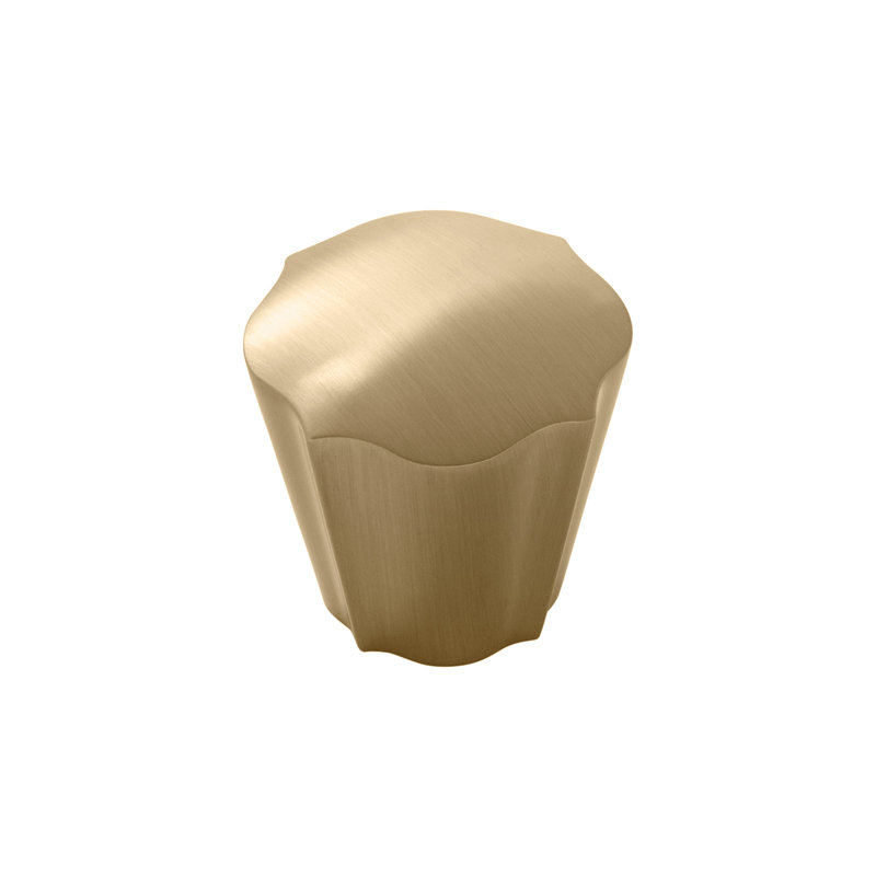 Trellis Collection Conical Knob, Champagne Bronze