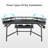 Inbox Zero Mariandi 72" Studio Desk with Keyboard Tray-87793784