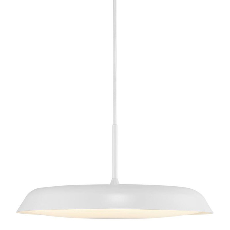 1 - Light Dome Pendant, White