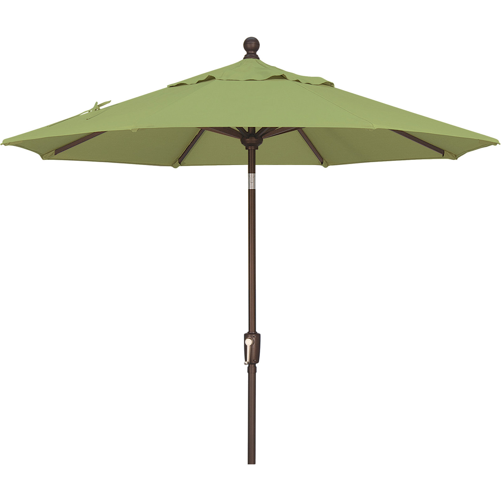 Launceston Market Umbrella, Canvas Ginkgo Sunbrella® Canvas, Bronze, 96" H x 90" W x 90" D