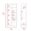 Armoire pour garde-manger Varese