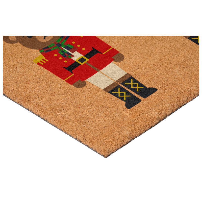 Christmas Bear Doormat 17"x29"