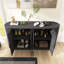 Buffet moderne de 63 po avec tablettes réglables-859808809