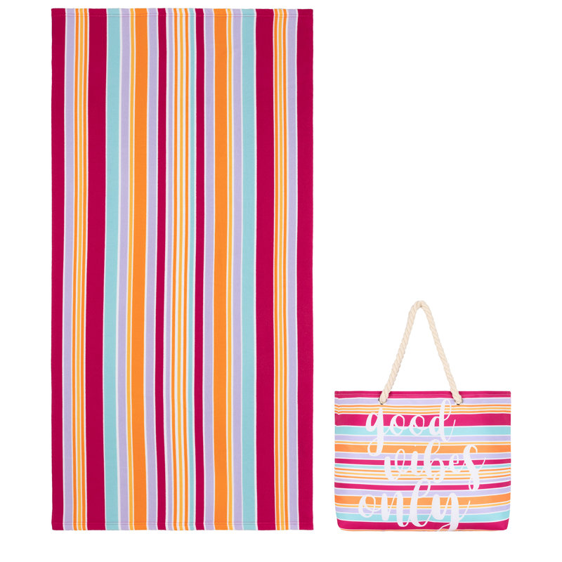  Serviette de plage Good Vibes