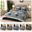 Microfiber Floral Duvet Cover Set-126066091