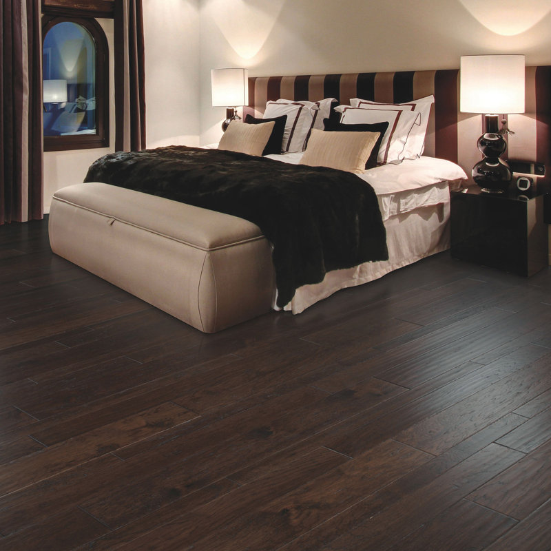 Wesley Heights Hickory Hardwood Flooring, Espresso
