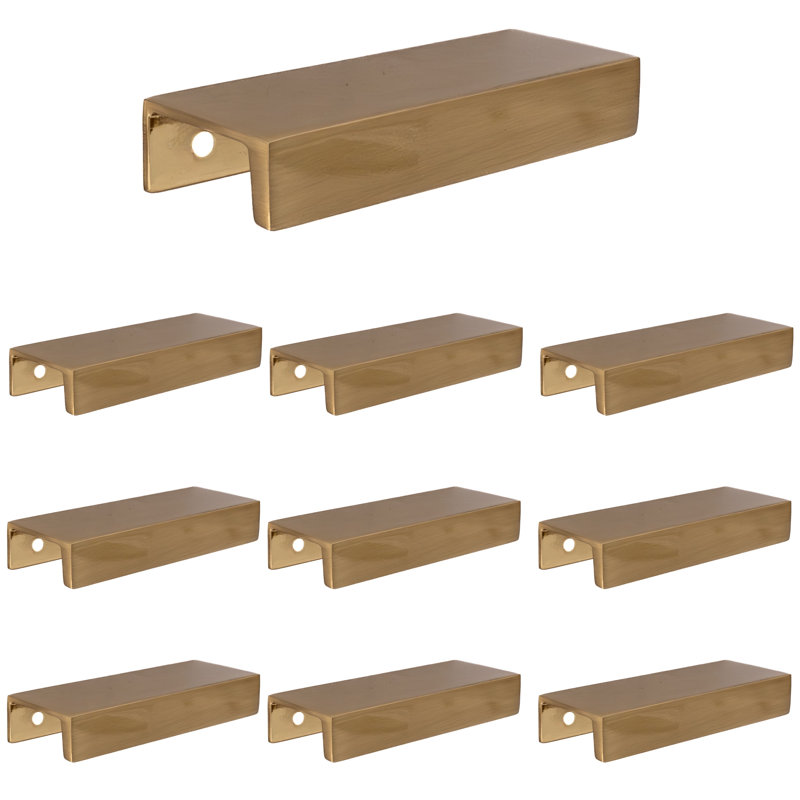 Multipack de poignées Martin, 3", Laiton satiné