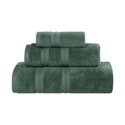 3-Piece Cotton Bath Towel Set