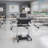 Rolling Laptop Cart with Storage, Graphite