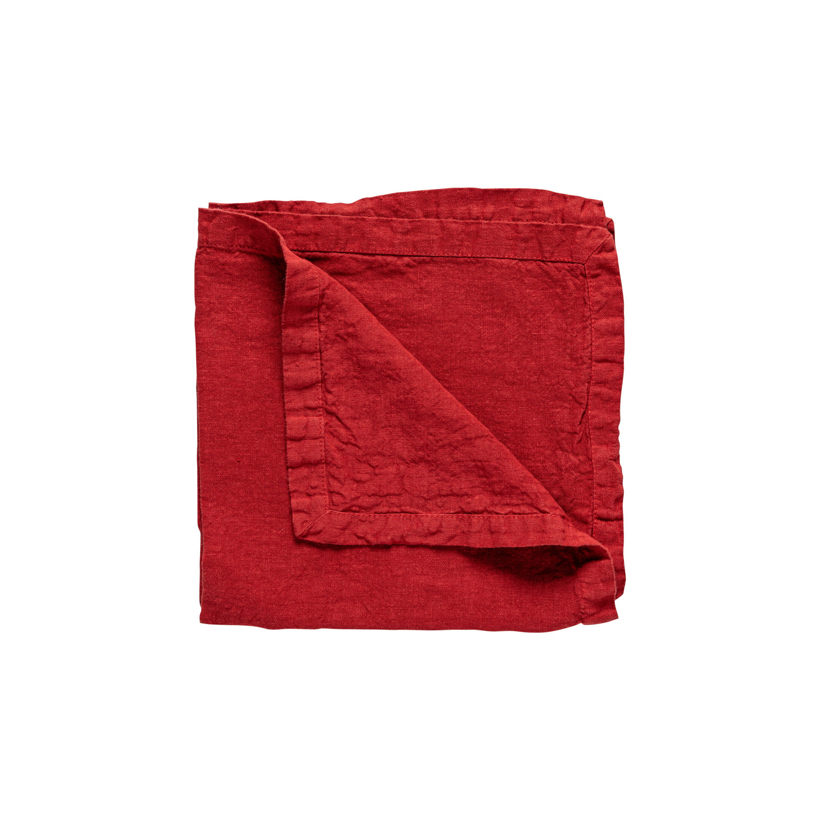 Maria Reversible Linen Placemat, Chili Pepper