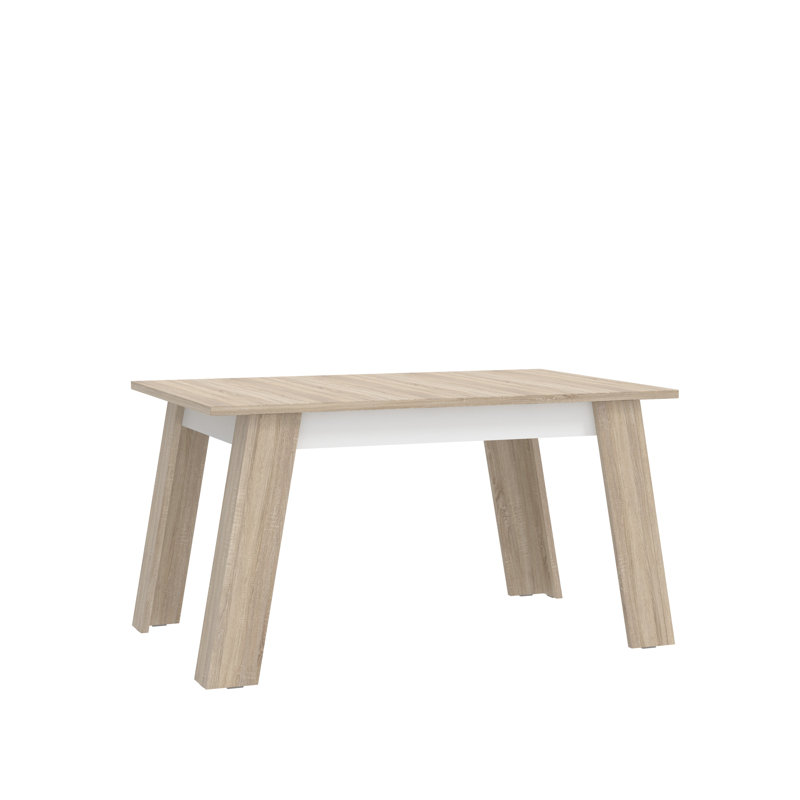Karlin Extendable Dining Table, Grey/White