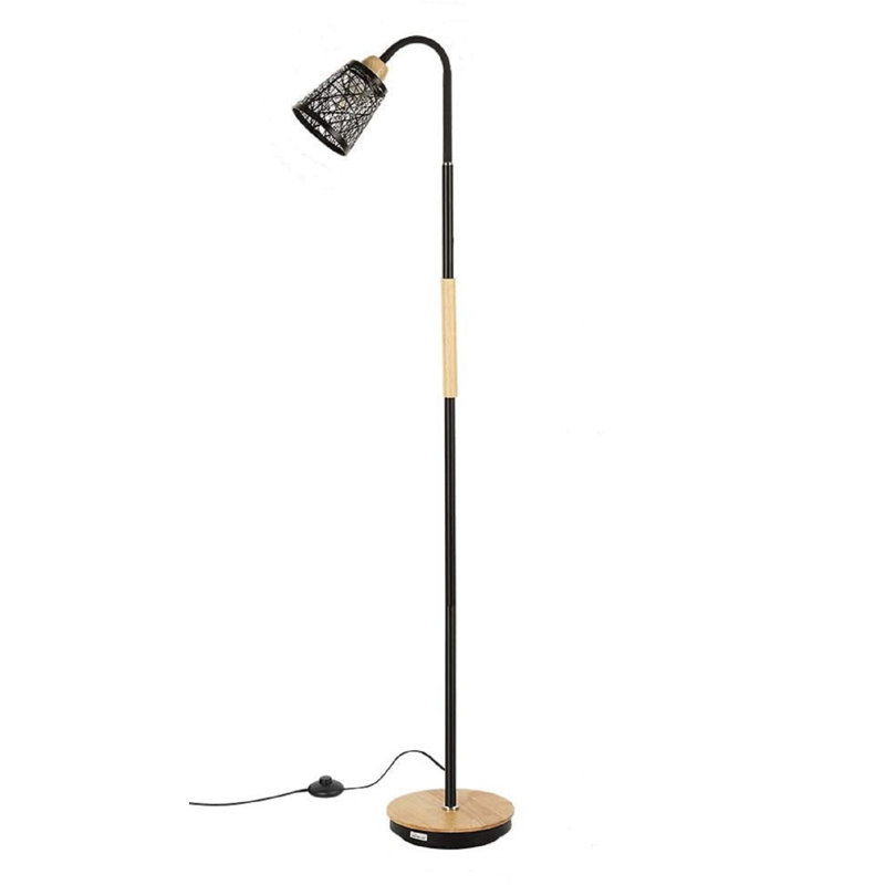Seho 54'' Satin Arched Floor Lamp
