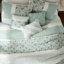 Courtepointe en coton 6 pièces très grand / très grand avec coussins en cuir Dawn-124308711-124308710