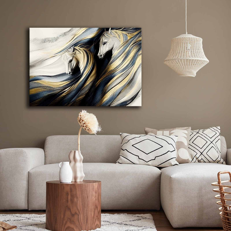 Peinture décorative sur toile