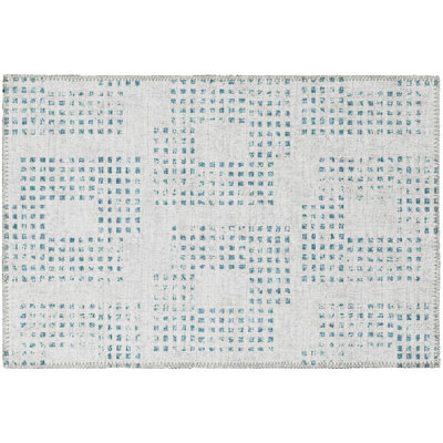Ieteke Performance Chenille Washable Indoor / Outdoor Rug