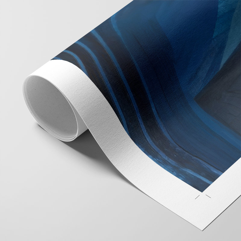 Blue Sighs I - Impression sur toile seulement - NON CADRE, H 48 po x l 32 po