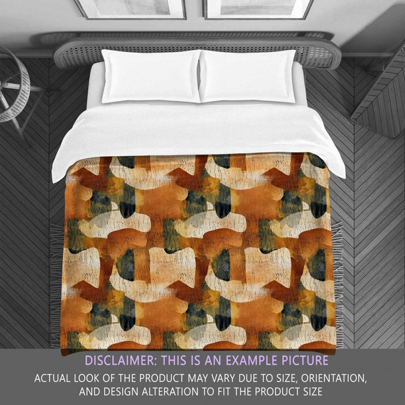 Grunge Styles Beige Comforter, Twin Comforter