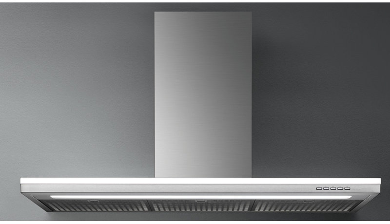 Falmec 35.44 " W Stainless Steel 500 CFM Convertible Island Range Hood with Charcoal Filter