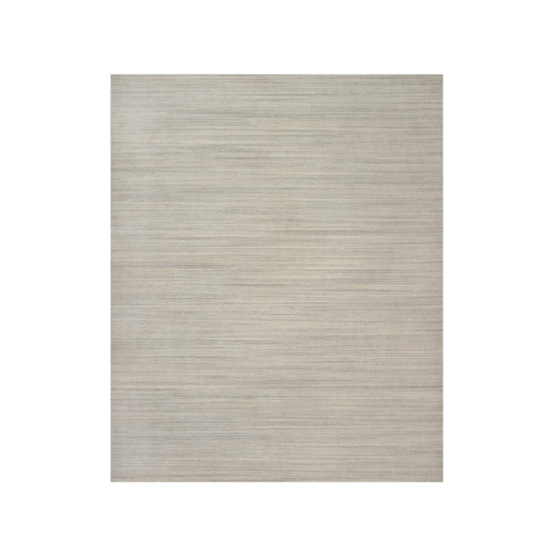 Tapis surdimensionné en laine non tissé à la main de conception moderne 12 pi x 14 pi 9 po beige 8B104163456344459416E15A9FE45FAB