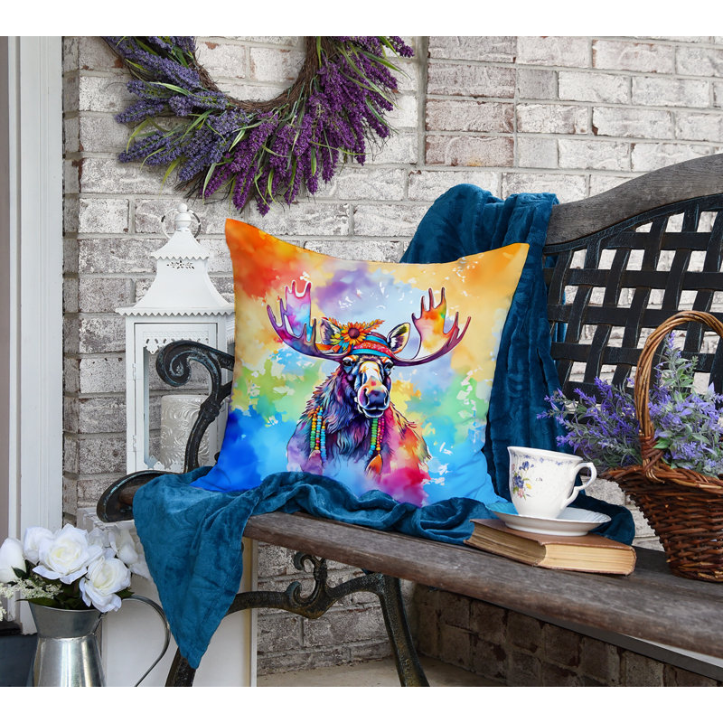 Coussin Hippie, H 18 po x l 18 po